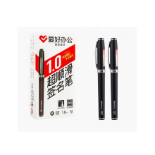 Pen con lápiz personalizado de 1 mm de bussiness con logotipo personalizado Gel Pen al por mayor para suministros de oficina comercial